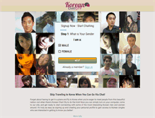 Tablet Screenshot of koreanchatcity.com